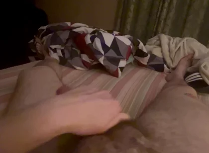 Playing with My Sloppy Wet Penis