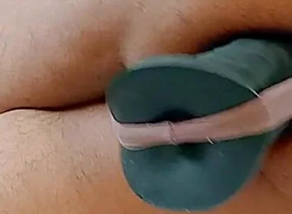 First Time I've Swallowed a Dildo This Size!