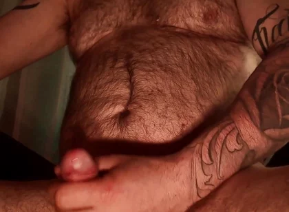 Stepdaddy Spreads Nicely for the Camera