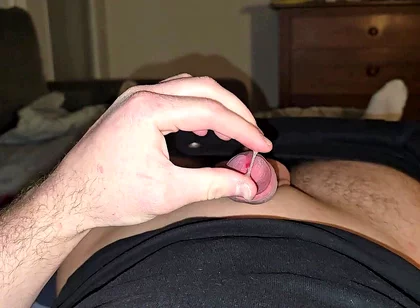 Hot Stepdaddy with Swollen Bulge Tries to Relax, It Ends Wild - Phantomgentx