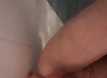 Jerking off and Dildo in the Shower