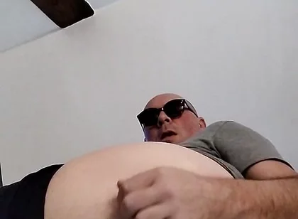 Open Asshole for My Friends Watching Me