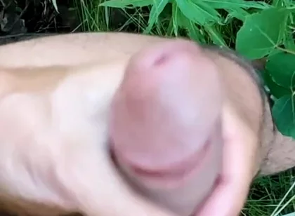 Solo in the Woods, Had to Cum