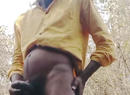 Rajesh Playboy 993 Outdoor Masturbating Big Cock and Cumming. Spanking Butt Stroking Cumshot