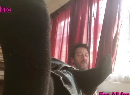 Fer Smoking in Black Socks