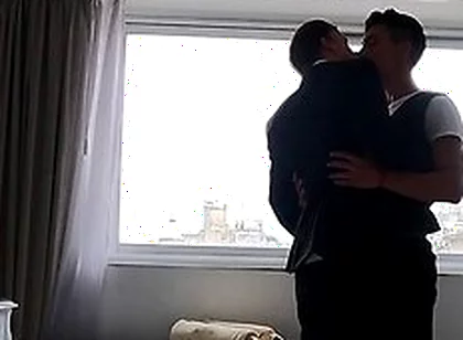 Bored Workaholic Jonas Matt Gets Surprised By Hot Latino Bellboy In His Hotel Room