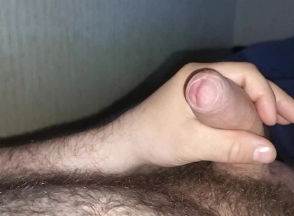 Jerking off on Bed