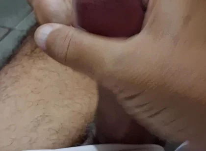 Ladysilva Masturbating My Horny Cock Wanting to Cum