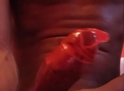 Watch Me Cum Inside a Condom