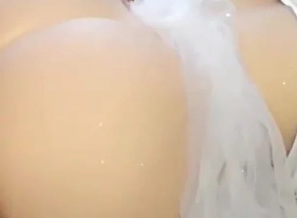 381 Delicious Stepdaughter in Doggy Style with Lots of Semen Flooding Her Vagina