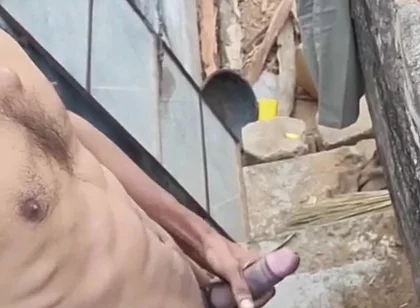 6packed Village Guy Jerks Dick at House's Terrace