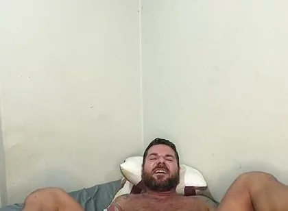 Deep Anal Vibrator Play & Massive Cumshot