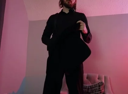 Albino Adonis - Tempting - Fpov Experience - Black Suit & Tie