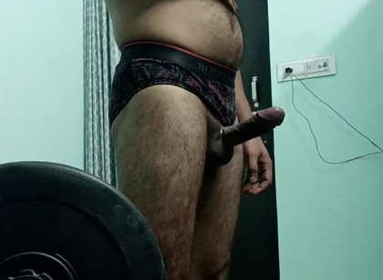Indian Desi Man Sex and Show Shower Shoe and Masterbation