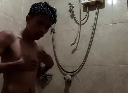 Jameson's Wild Shower Wank Unleashed Cock & Thick Cum
