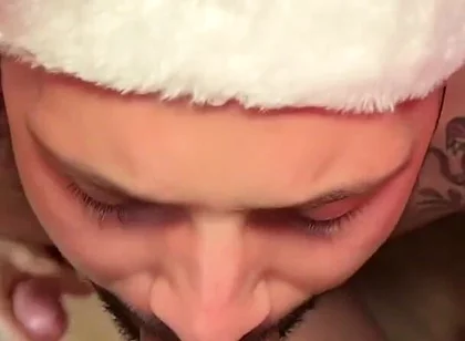Christmas Gangbang: 3 Massive Cocks, 1 Hungry Hole (part 1)