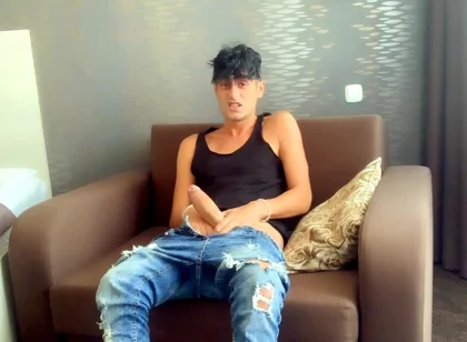I Will Jerk off and Cum but You Not to Deserve to See Me Cum - Cum to the Sink From Behind