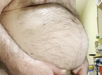 Coach Karl's Mid-afternoon Stiffy During a Live Cam Show 6231