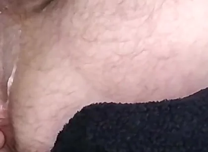 Lubing up My Ass