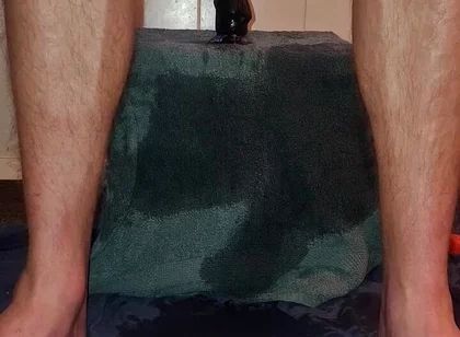 Hot Solo Male Riding His Toy Till Orgasm