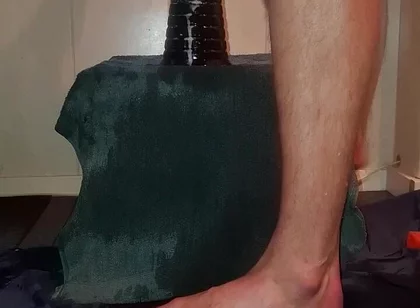 Solo Gay Twink - Piramid Dildo Ride