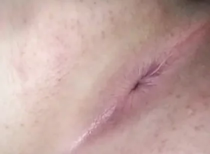 Big-assed Femboy Squeezing His Ass