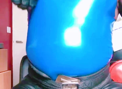 Blue Latex Verbaltit Rub