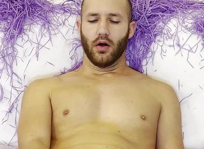 Masturbation on Sofa After Party
