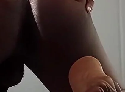 Jiggling This Phat Black Boy Ass