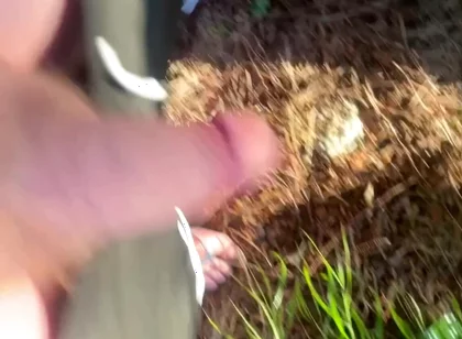 A Redhead Boy Went for a Pee in the Woods and His Friend Followed Him