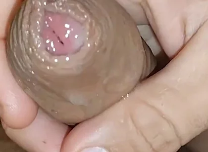 Monstrous Cumshot with More Than Nine Consecutive Shots.