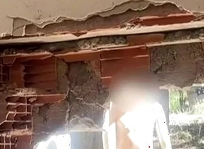 Exploring an Abandoned Building, 2 Amateur Boys Remove Their Clothes and One Starts to Bust a Nut