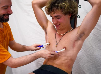 A Very Ticklish Straight Twink
