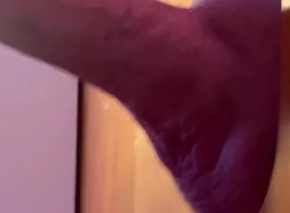 Horny Stiff Daddy Cock at the Gloryhole - I Cum All Over It & Have to Clean Him up!