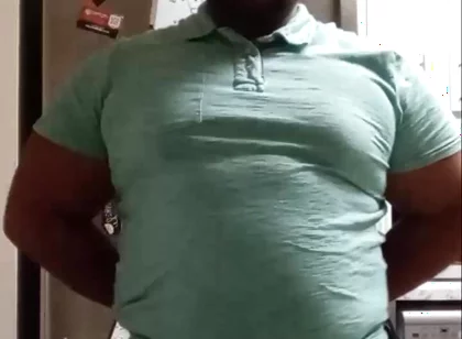 Black Step Dad Teases You with His Cock