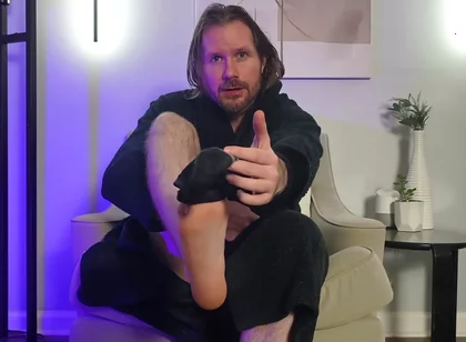 Adonis Slow Sensual Foot Tease