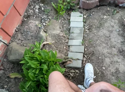 Risky! I Play on the Street with My Dick