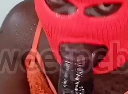 Teddy Bear Fucked Me with His Thick Black Dick, Even When There Light Out