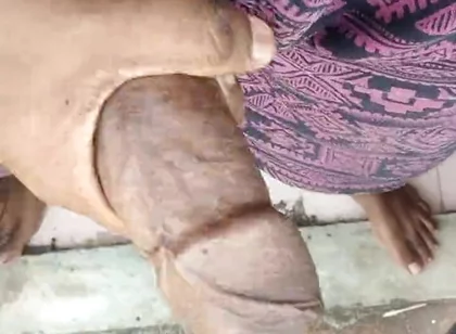 Tamil10inchesbbc Sexy Open Terrace Show
