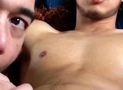 Wanker Gets a Delicious Blowjob and Cum Eating