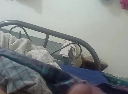 Bangladesi Boy Musterbate at His Bedroom.