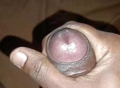 Black Dick Masturbation