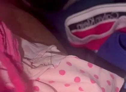Lazy in Bed Wearing Panties.