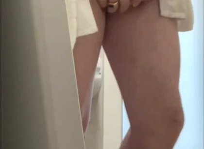 Helping Hand in Public Toilets - Almost Caught