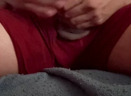 Latino Guy Relaxing and Teasing His Bulge