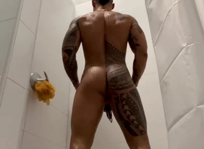 The Gardener Caught Me Jerking off While Playing with My Nips