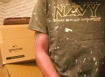 Smoking and Playing with My Big Dick