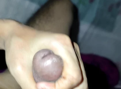 Bottom Masturbation with Huge Cumshot