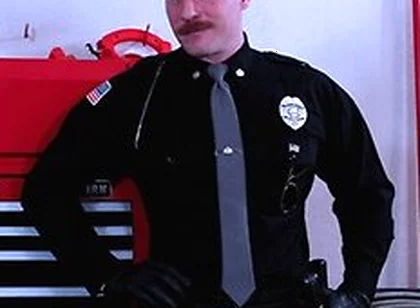 Officer Jack Reed Takes Charge And Owns Your Ass In Full Uniform