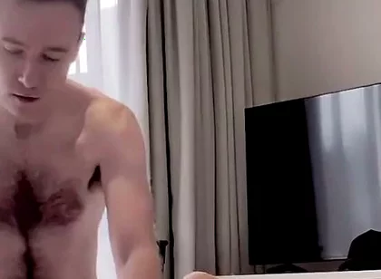 Chris Stark Dominates Beau Grinsell - Hard Fuck & Massive Facial